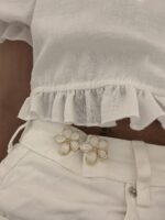 Jeans Pin White